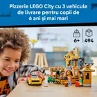 LEGO City, Experienta livrarii de pizza cu vehicule, 60496