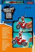 LEGO City, Motocicleta de cascadorii scorpion salbatic, 60332