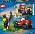 LEGO City, Salvare cu masina de pompieri 4-4, 60393