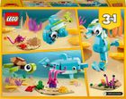 LEGO Creator, 3in1 Delfin si broasca testoasa, 31128