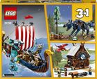 LEGO Creator, Corabia vikinga si sarpele din Midgard, 31132