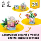 LEGO Creator, Sticla de parfum cu flori decorativa, 31383