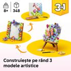 LEGO Creator, Tablou decorativ cu arta florala, 31390