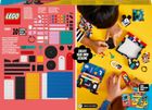 LEGO DOTS, Caseta Mickey Mouse si Minnie Mouse pentru proiecte scolare, 41964