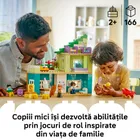 LEGO DUPLO Town, Casa moderna de familie 3 in 1, cu figurine, 10470