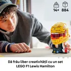 LEGO Editions Formula 1, Casca lui Lewis Hamilton Scuderia Ferrari HP, 43022