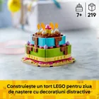 LEGO Iconic, Tort pentru petrecerea de zi de nastere, 40815