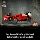 LEGO Icons, Ferrari F2004 si Michael Schumacher, 11375