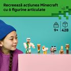 LEGO Minecraft, Atac in desert cu un jocheu de gaini, 21592