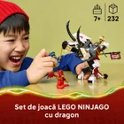 LEGO NINJAGO, Zilvar si monstrul dragon Grimtak, 71863