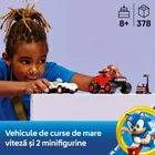 LEGO Sonic, Masina lui Silver vs Camionul gigant al lui Knuckles, 77118