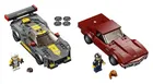 LEGO Speed Champions, Masina de curse Chevrolet Corvette C8.R si 1968 Chevrolet Corvette, 76903
