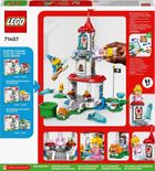 LEGO Super Mario, Set de extindere Costum Peach Pisica si Turnul inghetat, 71407