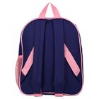 Lilo si Stitch, Fluffy Friends, rucsac din plus pentru prescolar, albastru