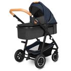 Lionelo, Amber, carucior multifunctional 3in1, Blue Navy