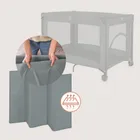 Lionelo, Amelie, patut de voiaj compact, Grey Concrete