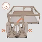 Lionelo, Florence XL Easy Fold, tarc pentru copii, Beige Sand