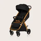 Lionelo, Ingrid, carucior pentru plimbare, Black Onyx