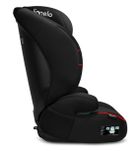 Lionelo, Lars, I-size, scaun auto, 100-150 cm, Sporty Black Red