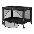 Lionelo, Laura, patut de calatorie compact 2in1, Black Carbon