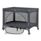 Lionelo, Laura, patut de calatorie compact 2in1, Grey Concrete