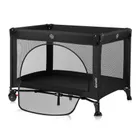 Lionelo, Laura, patut de volaj compact 2in1, Black Carbon
