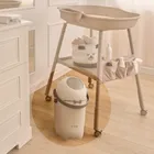 Lionelo, Purebin, cos pentru scutece, alb, 10l