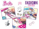 Lisciani, Barbie, Fashion Look, caiet spiralat cu stickere