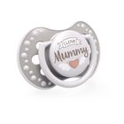 Lovi, I Love, suzeta dinamica din silicon, 0-6 luni, 2 buc.