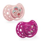 LOVI, Suzeta dinamica silicon Folky, fata, 0-3 m, 2 buc