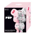 Maker Pop, Ursulet, piese de asamblare cu magnet, roz