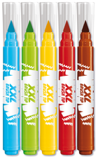 Maped, Colorpeps Brush Jumbo XXL, carioci, 5 culori