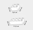 Marioinex, Junior, set de constructie, blocuri XL, 140 piese