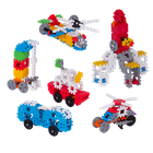 Marioinex, Mini Waffle, Constructor, set de constructie, 500 piese