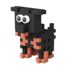 Marioinex, Mini Waffle, Pocket Pets Puppies, Rottweiler, set de constructie, 50 piese