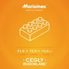 Marioinex, set de constructie, caramizi, blocuri XXL, pastelowe, 33 piese