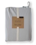 Mayamoo, set lenjerie de pat, 3 piese, gri, 160-200cm
