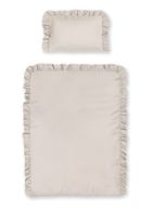 Mayamoo, set lenjerie de pat single, bej, 90-120cm