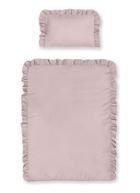 Mayamoo, set lenjerie de pat single, roz, 90-120cm