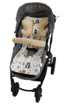Medi Partners, Boho Animals, insertie pentru carucior, set, bej