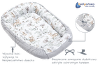 Medi Partners, Caprioare si Frunze, babynest pentru bebelusi