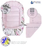 Medi Partners, Flori, babynest, set 5 piese, roz