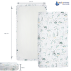 Medi Partners, Ocean, cearceaf cu elastic, 120-60 cm