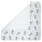 Medi Partners, Teddy, paturica - sistem de infasat pentru bebelusi, albastru