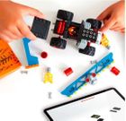 Mega Bloks, Hot Wheels Monster Trucks, Bone Shaker Crush Course, set de constructie