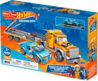 Mega Construx, Hot Wheels, Twinduction, Transportor + masina, set de constructie, 355 piese
