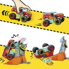 MEGA Hot Wheels, Monster Trucks Demo Derby Extreme Trick Course, set de constructie, 151 piese