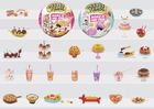MGA's Miniverse Food, Cafe, set surpriza, 1 buc.