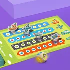 Mideer, Vehicule, joc + puzzle magnetic 2in1