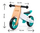 Milly Mally, Jake 2 in 1, bicicleta fara pedale, Mint